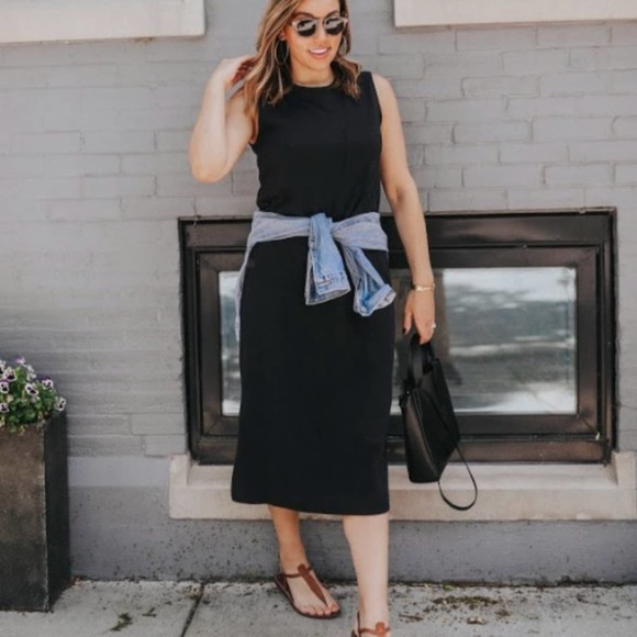 Everlane Dresses & Skirts - Everlane Black The Long Weekend Tank Dress